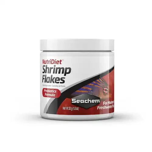 Seachem NutriDiet Shrimp Flakes with Probiotics 15g